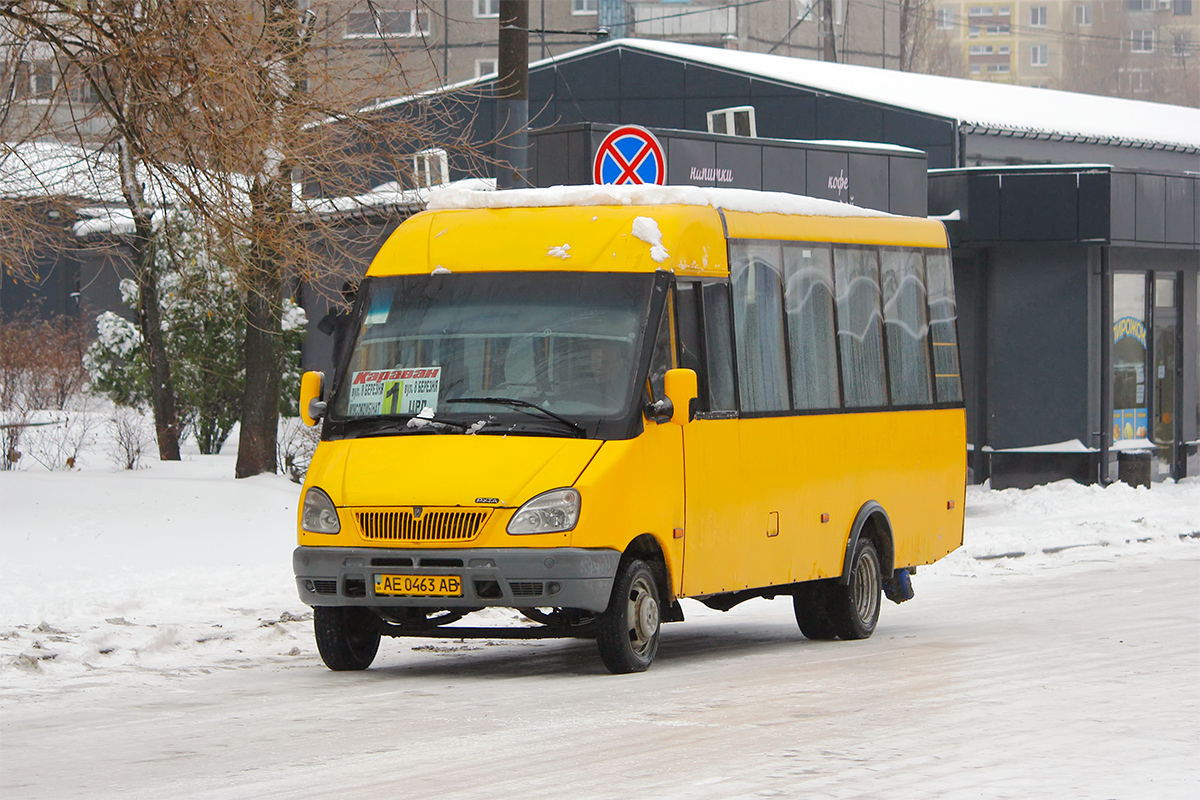 Obwód dniepropetrowski, Ruta 25 Nr AE 0463 AB