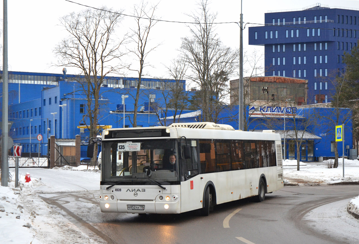 Санкт-Петербург, ЛиАЗ-5292.65 № 4939