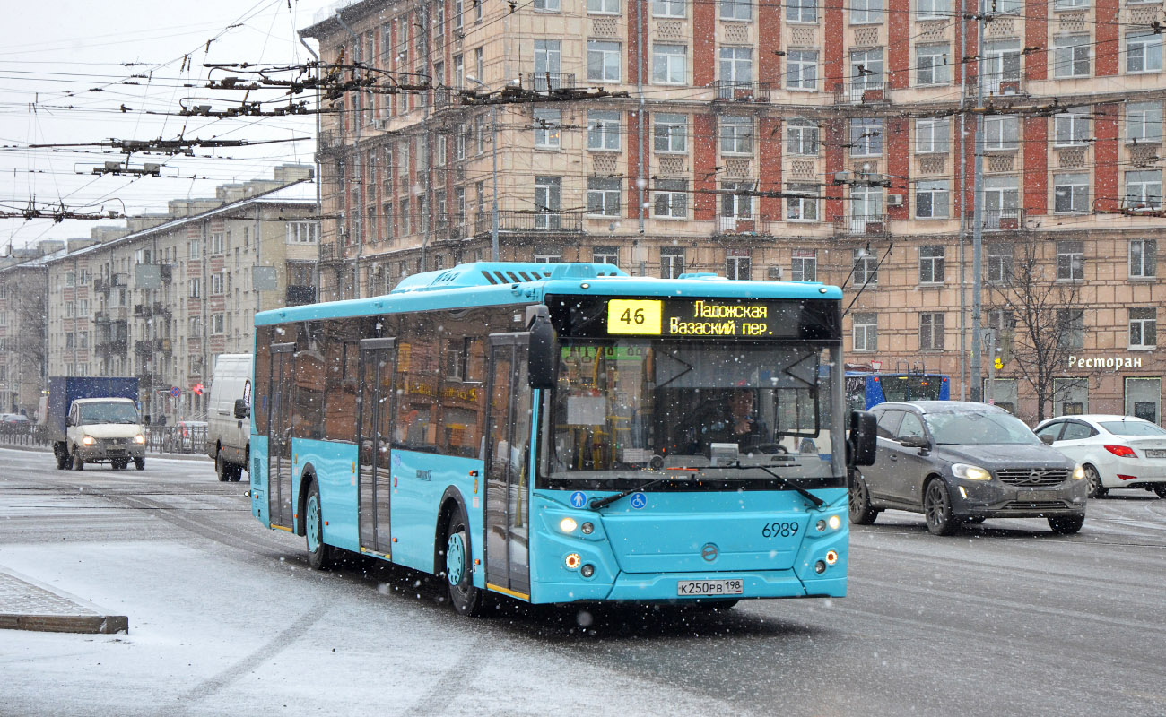 Санкт-Петербург, ЛиАЗ-5292.65 № 6989