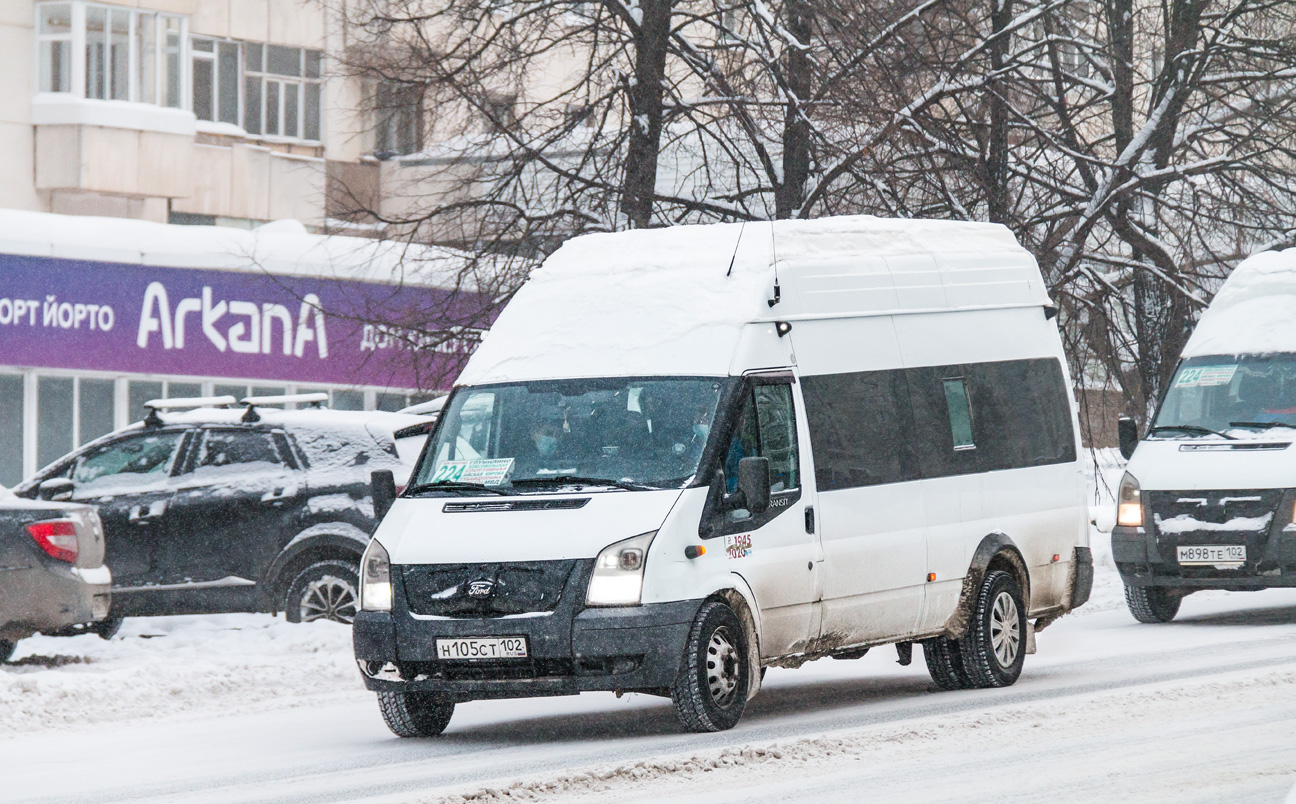 Башкортостан, Нижегородец-222708  (Ford Transit) № Н 105 СТ 102