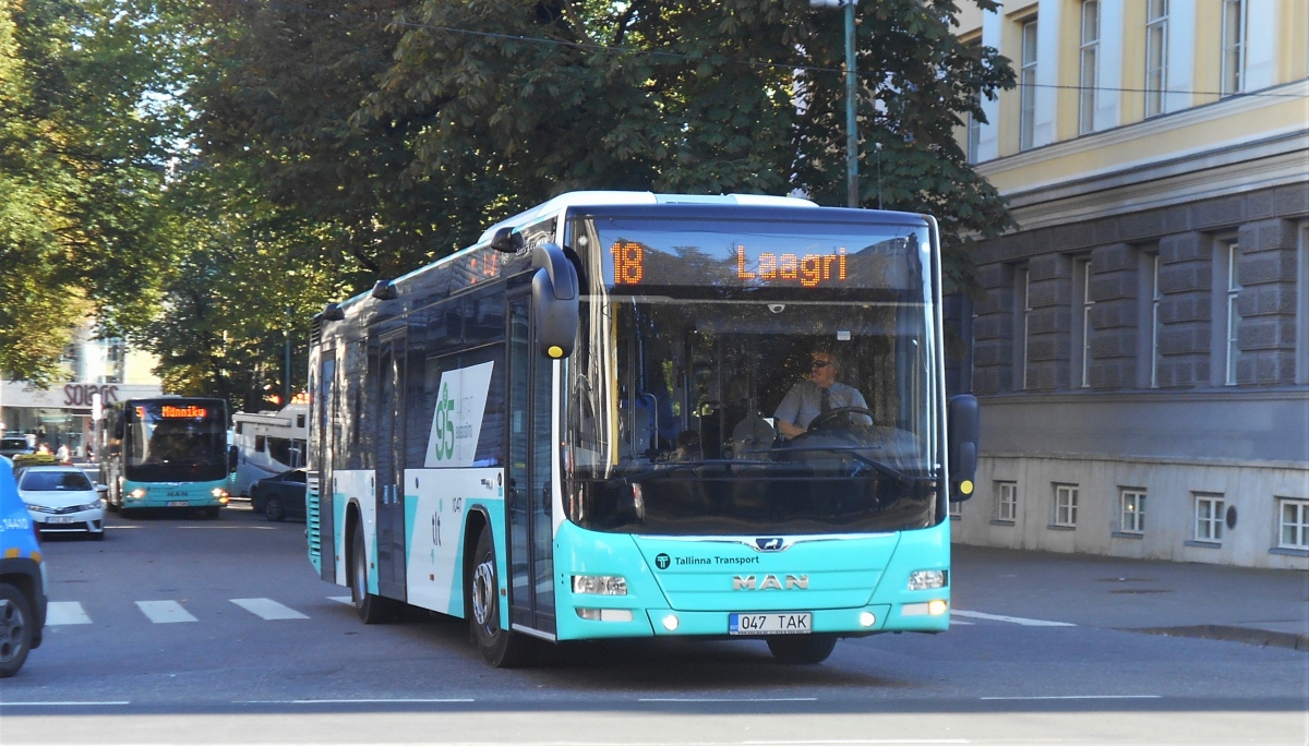 Эстония, MAN A78 Lion's City LE EL293 № 1047