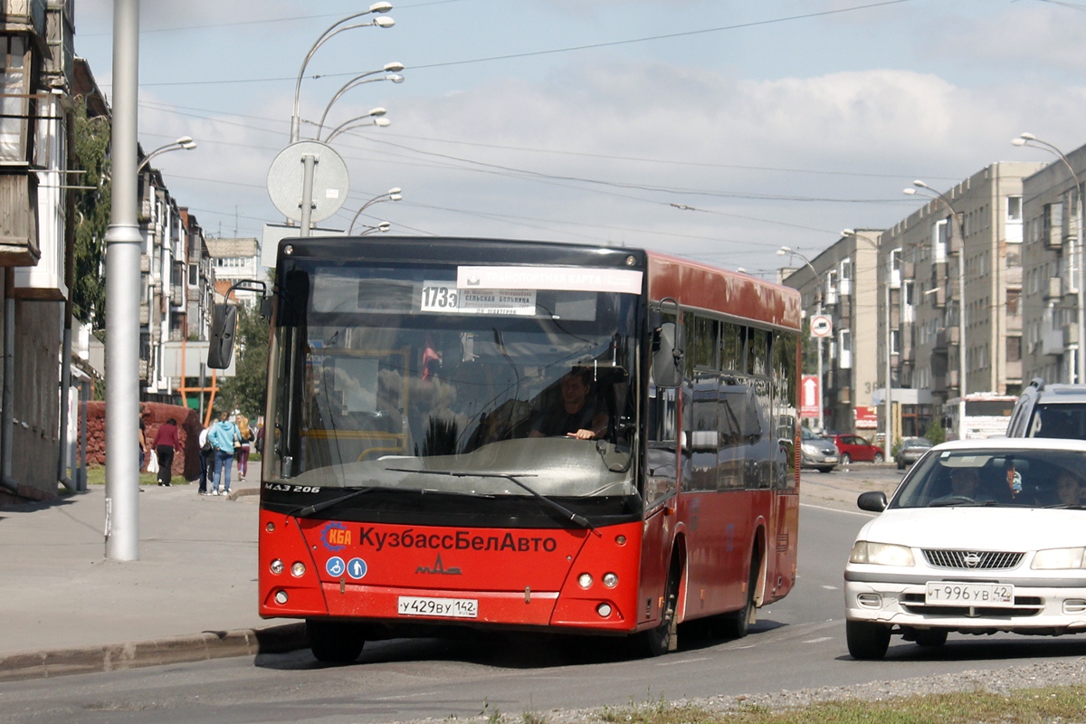 Кемеровская область - Кузбасс, МАЗ-206.068 № 172