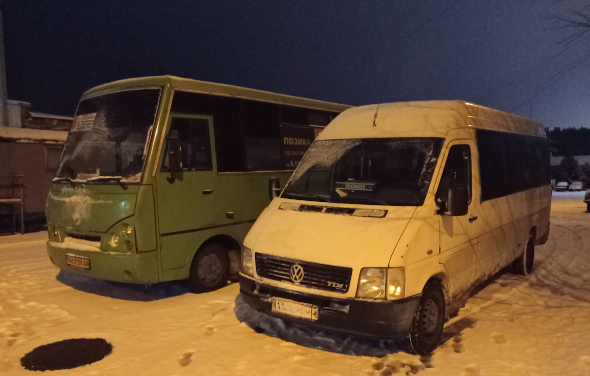 Киевская область, Volkswagen LT35 № AA 7821 MP