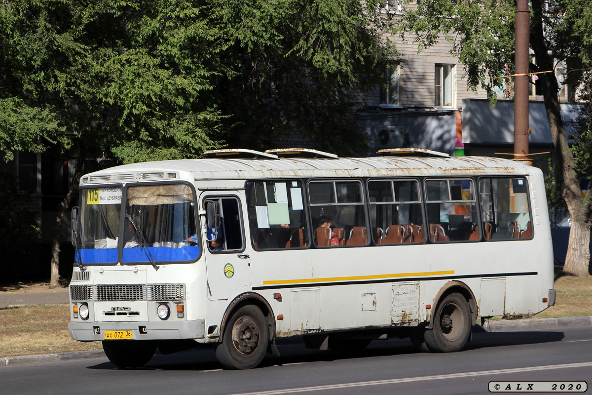 Voronezh region, PAZ-4234 č. АХ 072 36