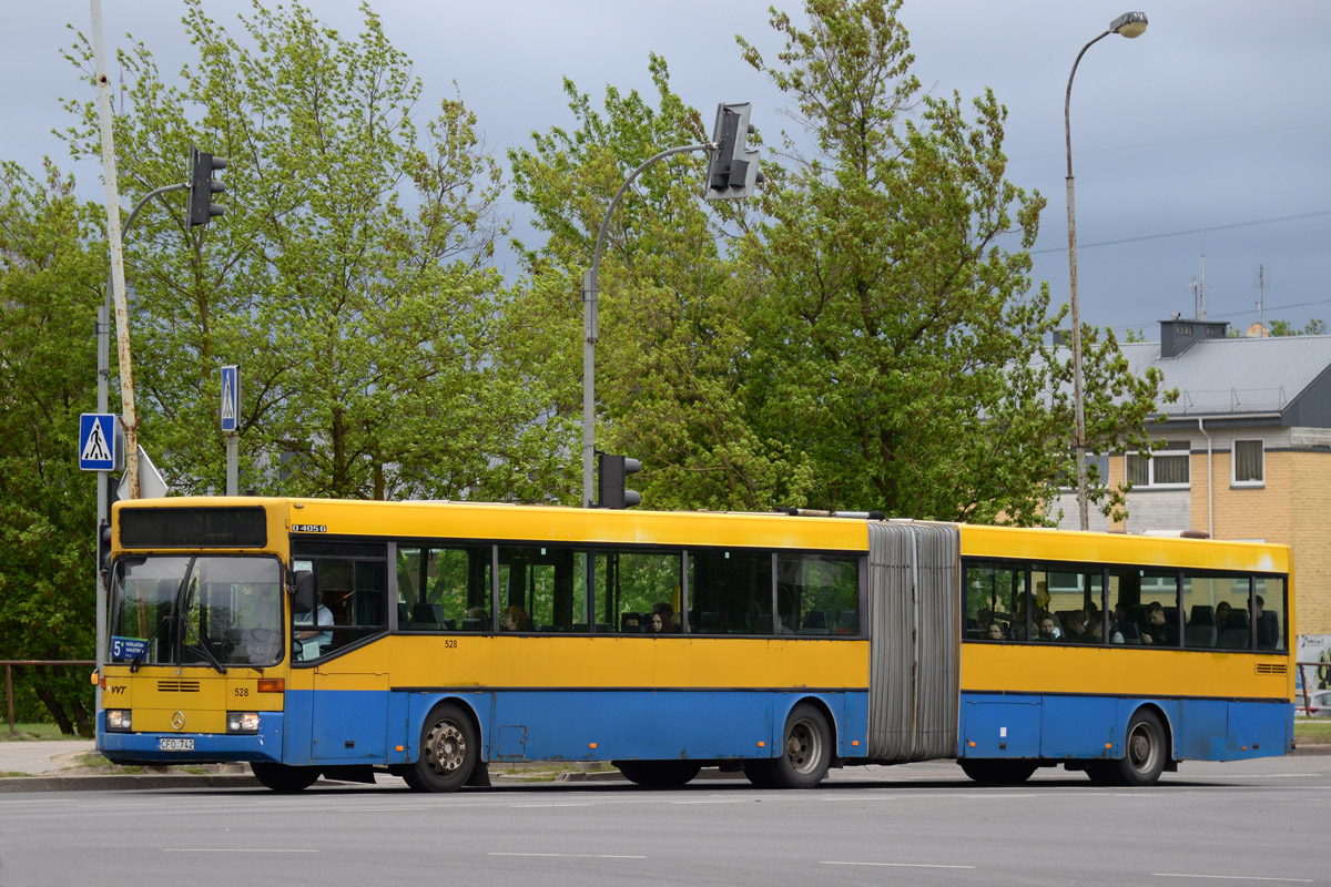 Литва, Mercedes-Benz O405G № 528