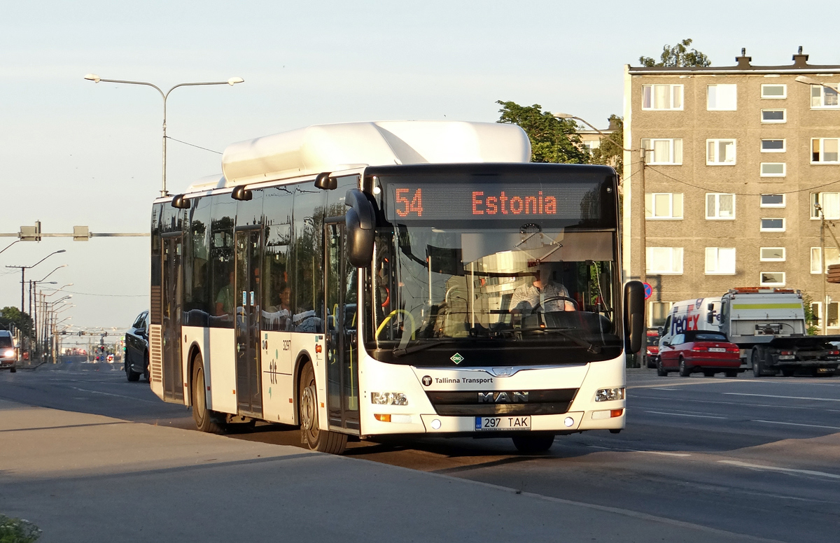 Эстония, MAN A21 Lion's City NL313 CNG № 3297