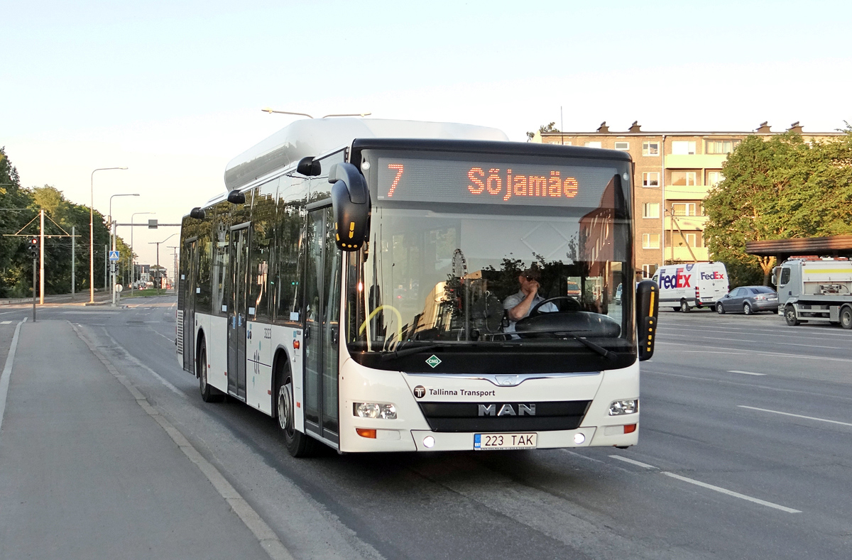 Estija, MAN A21 Lion's City NL313 CNG Nr. 3223