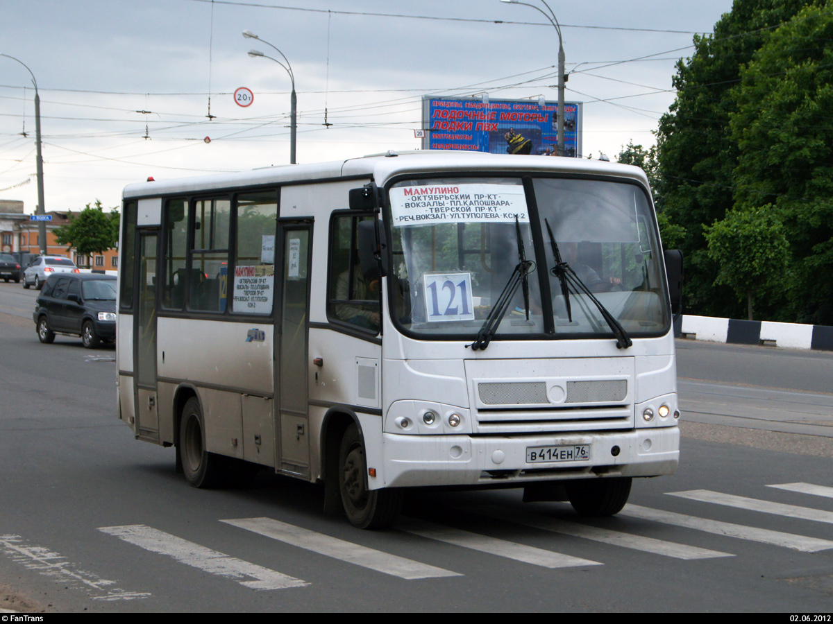 Тверская область, ПАЗ-320402-03 № В 414 ЕН 76