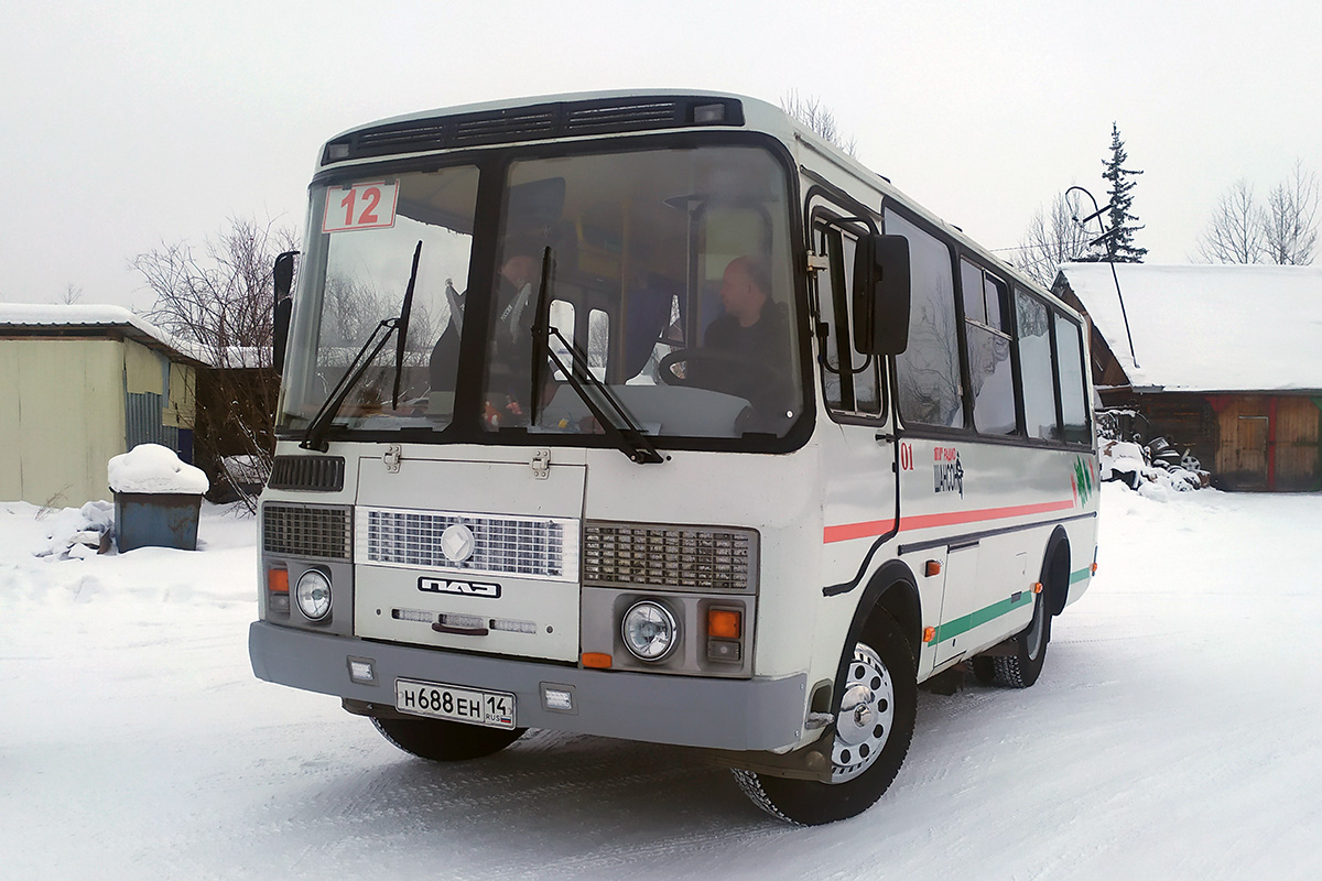 Саха (Якутия), ПАЗ-32054-110-07 № Н 688 ЕН 14