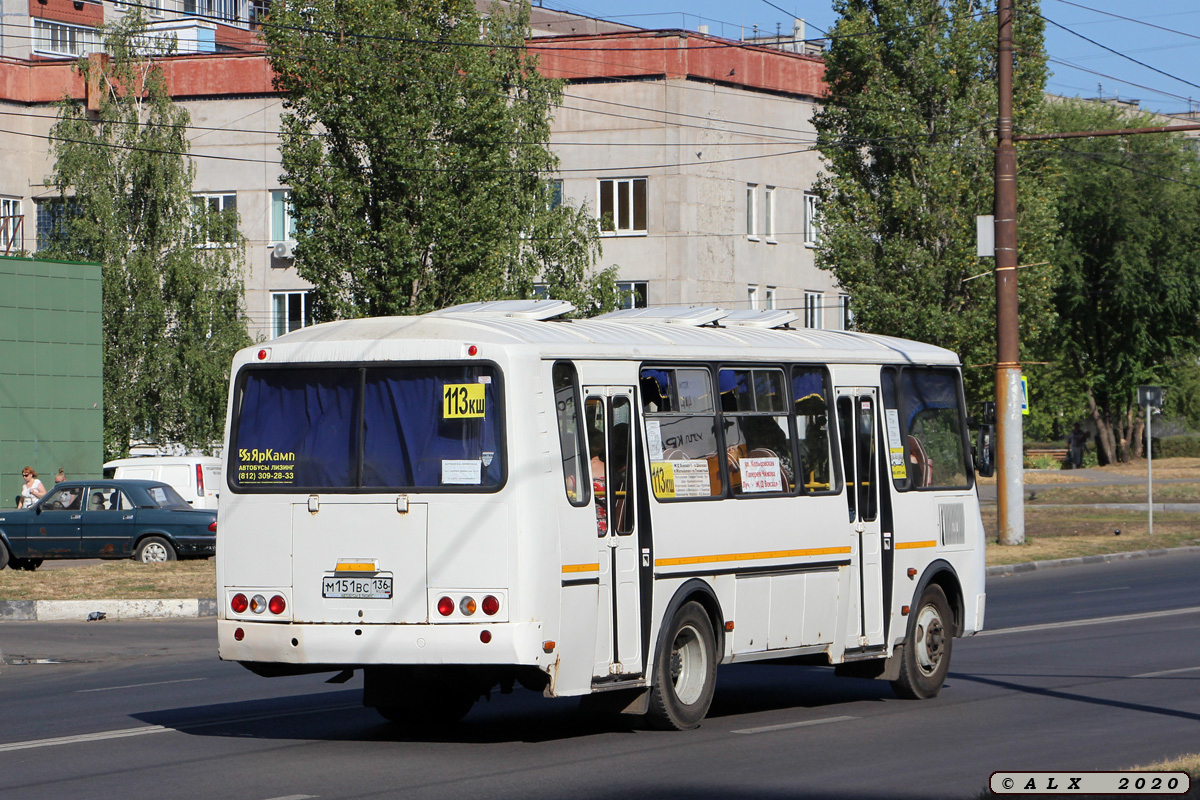 Воронежская область, ПАЗ-4234-05 № М 151 ВС 136