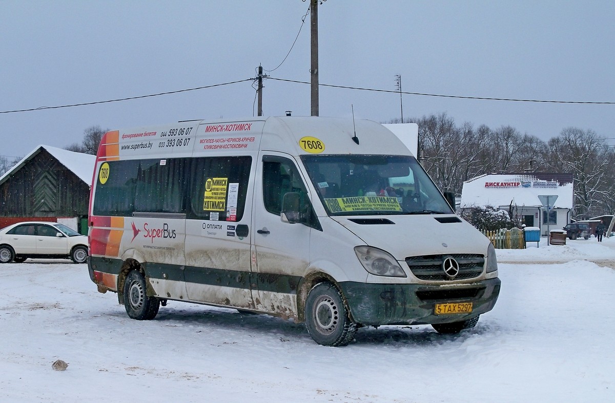 Минская область, Mercedes-Benz Sprinter № 5 ТАХ 5297 — Фото — Автобусный  транспорт