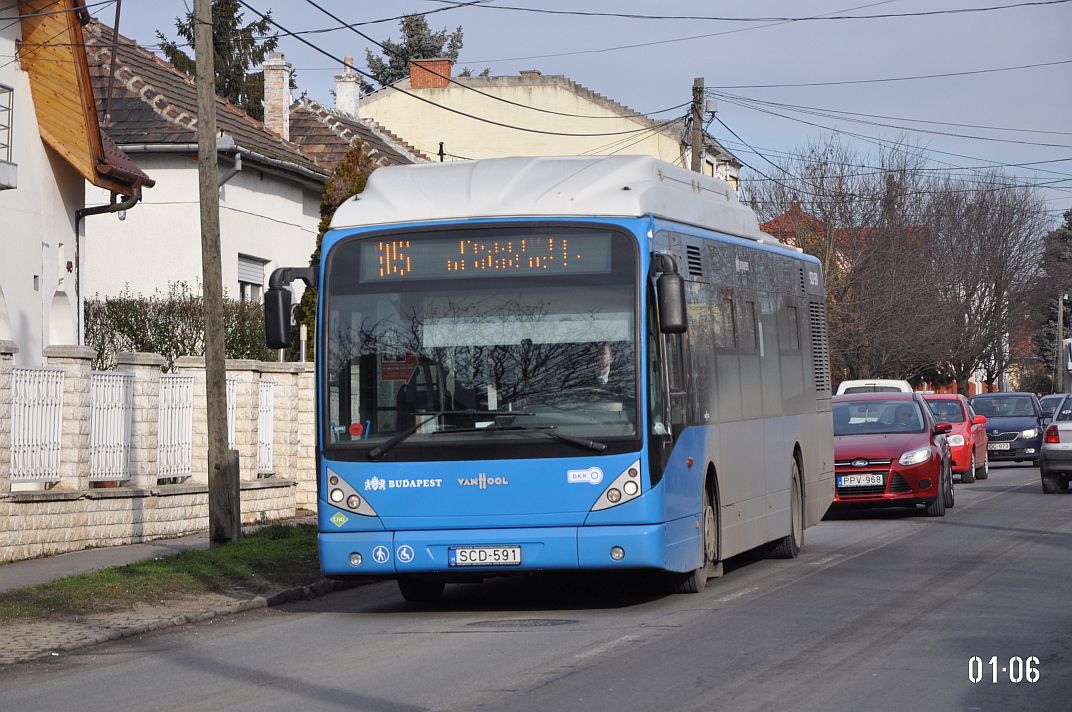 Венгрия, Van Hool New A330 CNG № SCD-591