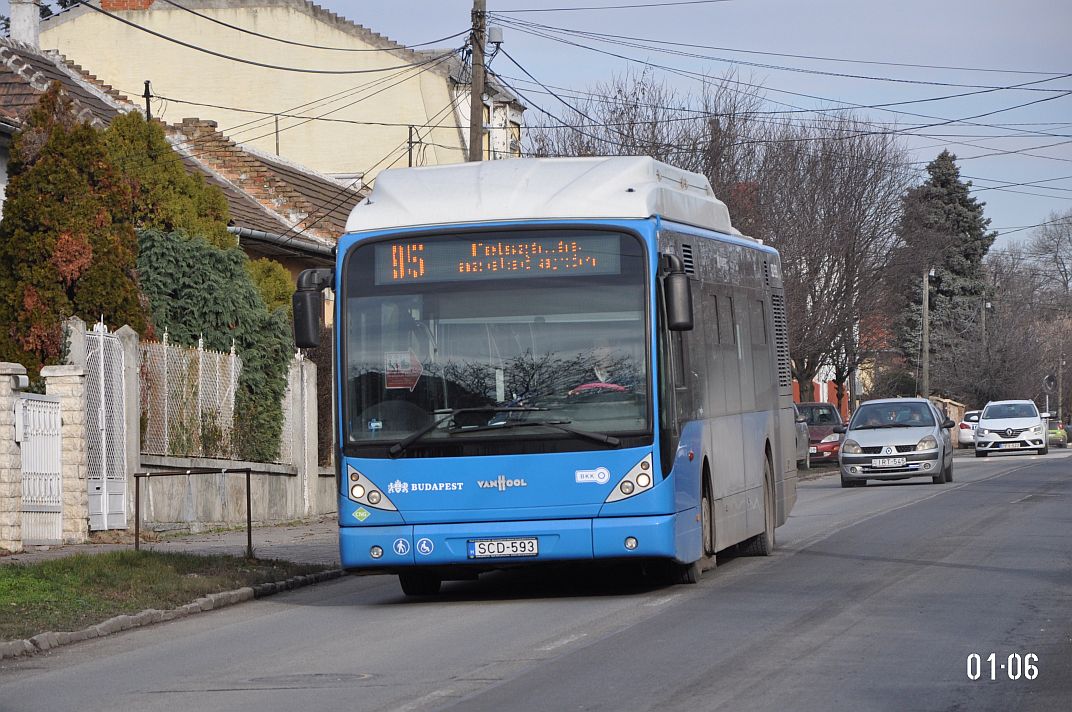 Венгрия, Van Hool New A330 CNG № SCD-593