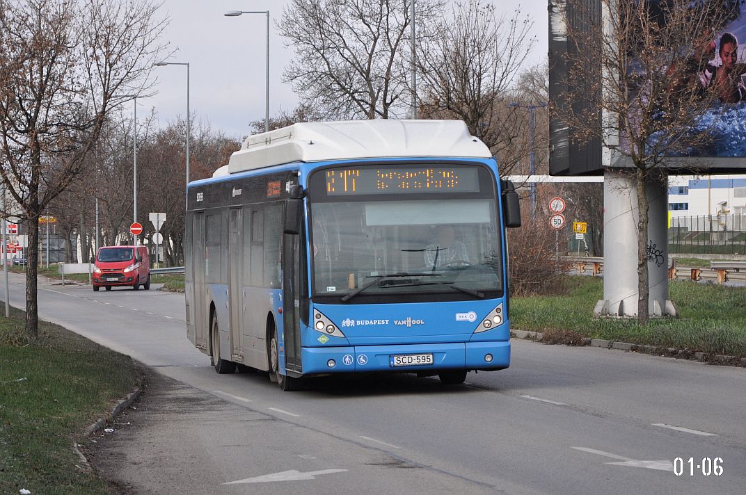 Венгрия, Van Hool New A330 CNG № SCD-595