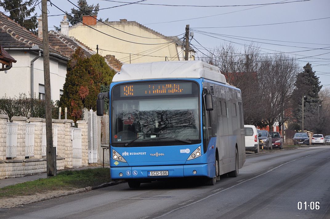 Венгрия, Van Hool New A330 CNG № SCD-596