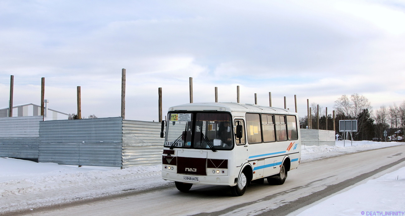 Томская область, ПАЗ-32054 № С 848 ОМ 70