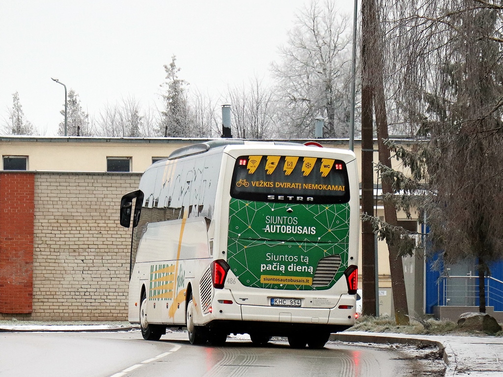 Литва, Setra S516HD/2 № 486