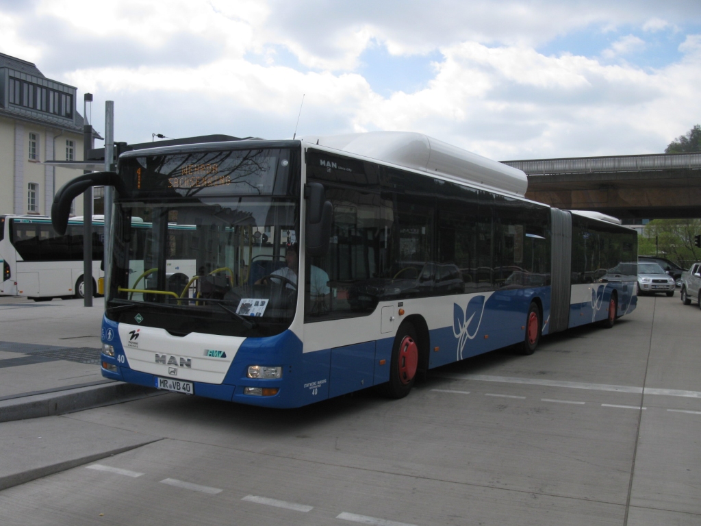 Hesse, MAN A23 Lion's City G NG313 CNG Nr 40