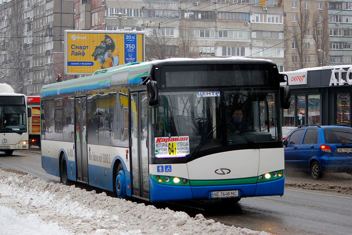 Днепропетровская область, Solaris Urbino III 12 № AE 7648 MC