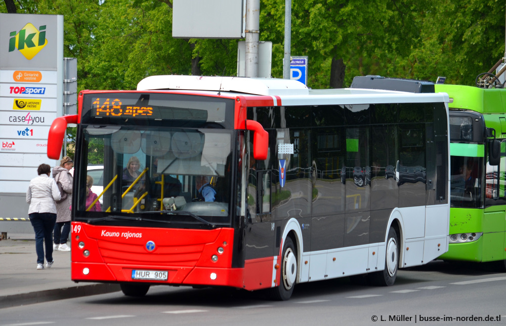 Литва, TEMSA Avenue LF № 149