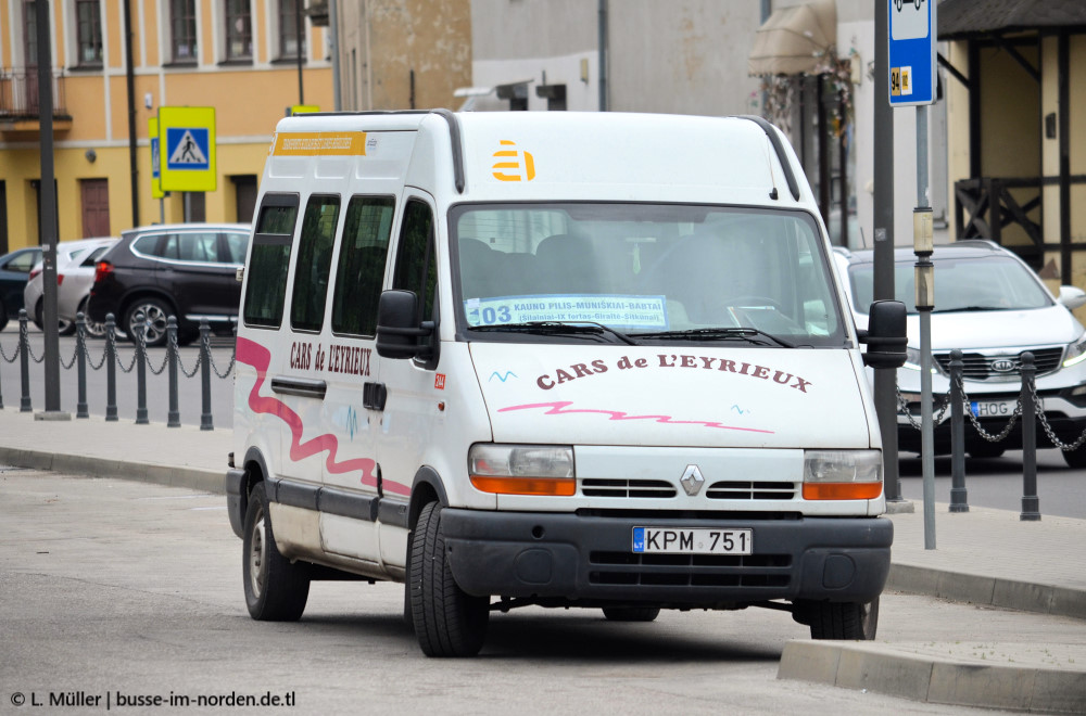 Литва, Renault Master № KPM 751