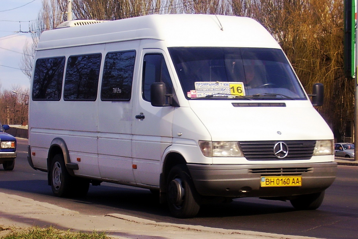 Одесская область, Mercedes-Benz Sprinter W904 412D № BH 0160 AA