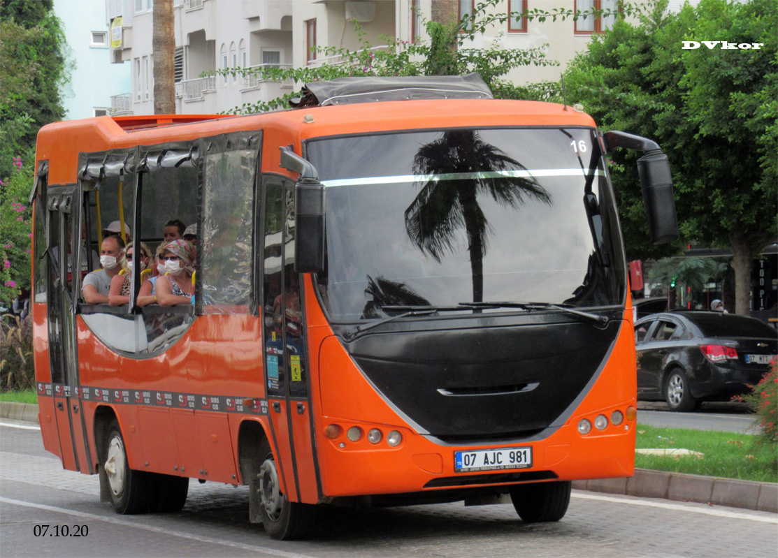 Турция, Otoyol № 07 AJC 981