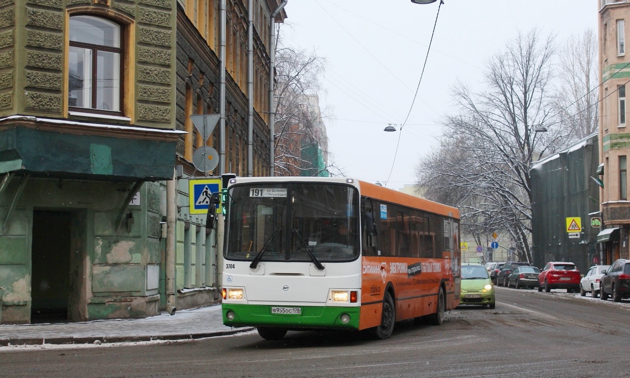 Санкт-Петербург, ЛиАЗ-5293.60 № 3704