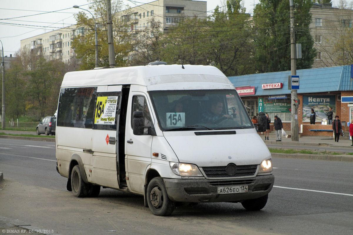 Волгоградская область, Mercedes-Benz Sprinter W904 413CDI № А 626 ЕО 134