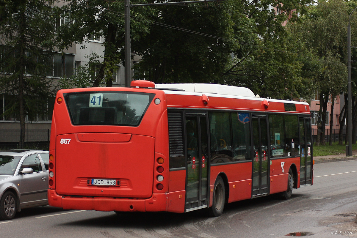 Литва, Scania OmniCity II № 867