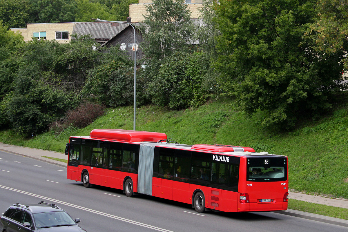 Литва, MAN A23 Lion's City G NG313 CNG № 4593