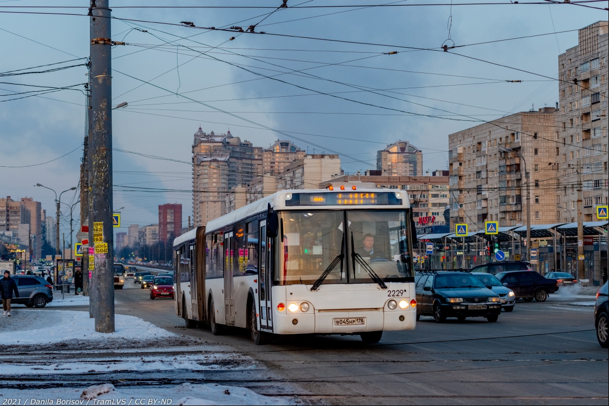 Санкт-Петербург, ЛиАЗ-6213.20 № 2229