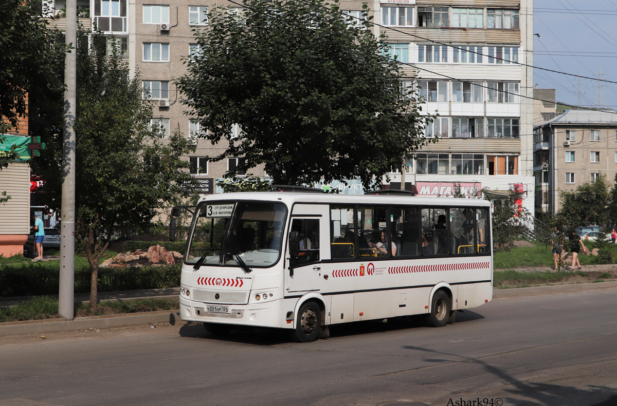 Красноярский край, ПАЗ-320412-05 "Вектор" № У 201 НР 124