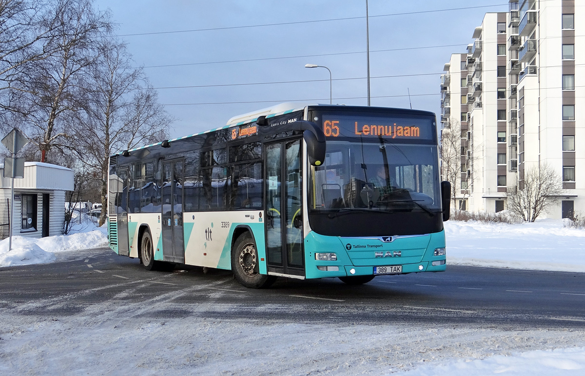 Эстония, MAN A78 Lion's City LE EL293 № 3389