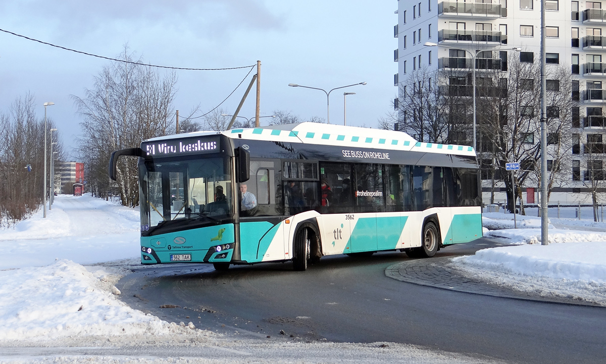 Эстония, Solaris Urbino IV 12 CNG № 3562