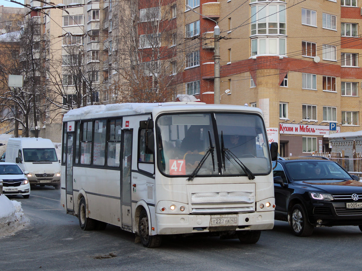 Кировская область, ПАЗ-320412-14 № Т 222 УА 43