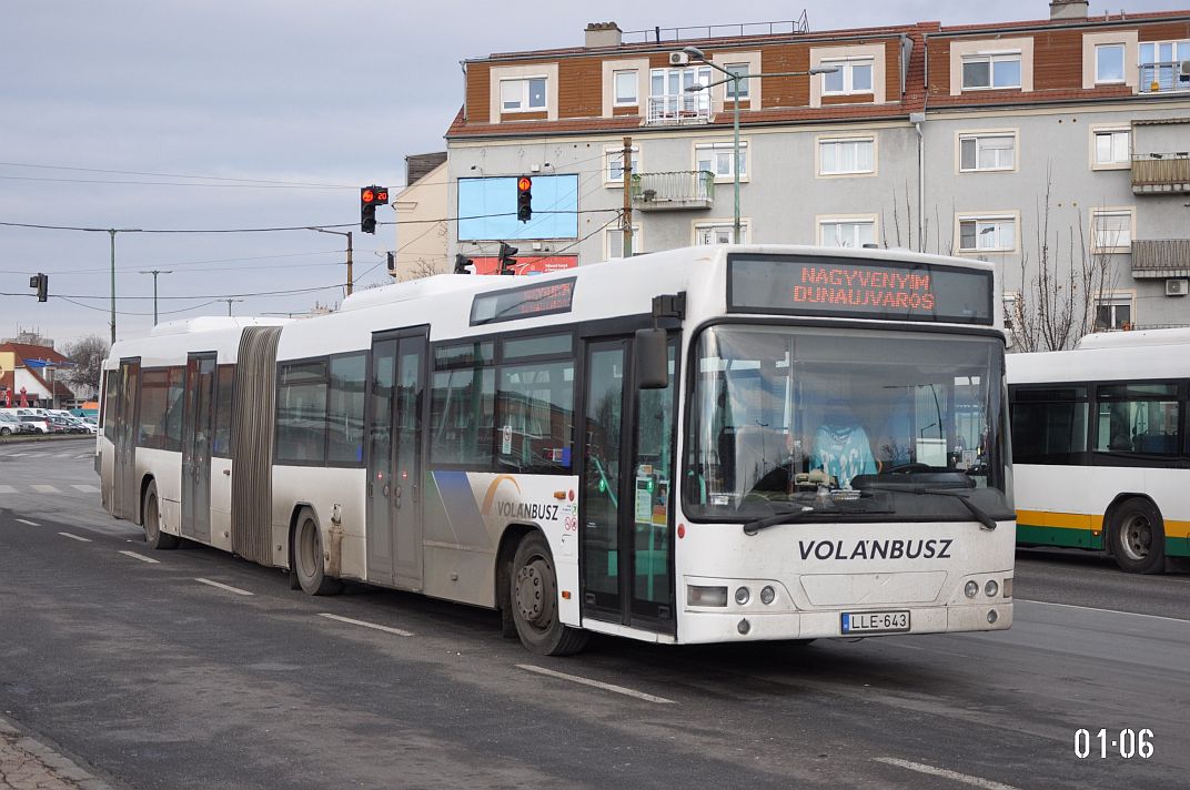 Венгрия, Volvo 7000A № LLE-643