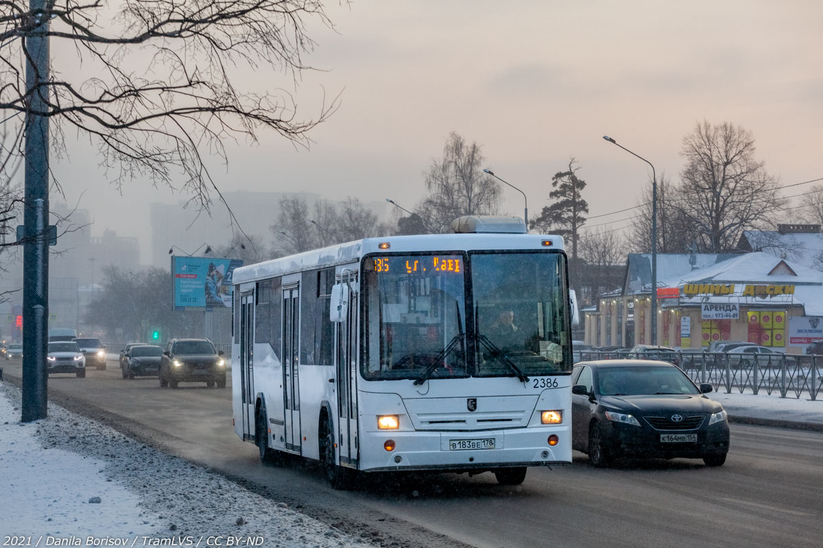 Sankt Petersburg, NefAZ-5299-30-32 Nr 2386