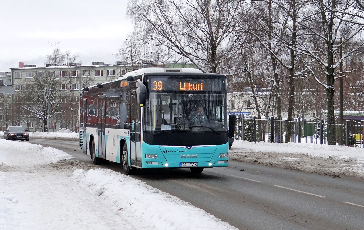 Эстония, MAN A78 Lion's City LE EL293 № 3381