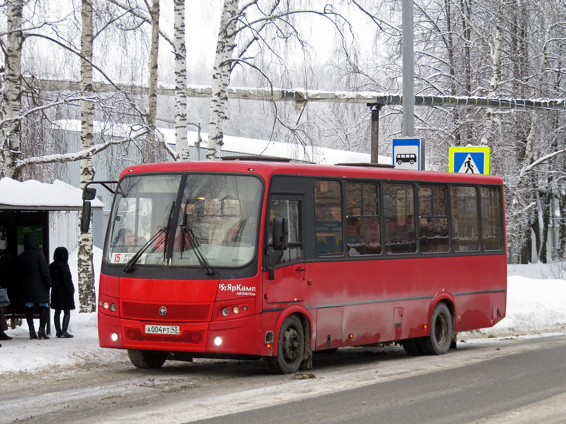 Кировская область, ПАЗ-320414-04 "Вектор" (1-2) № А 004 РТ 43