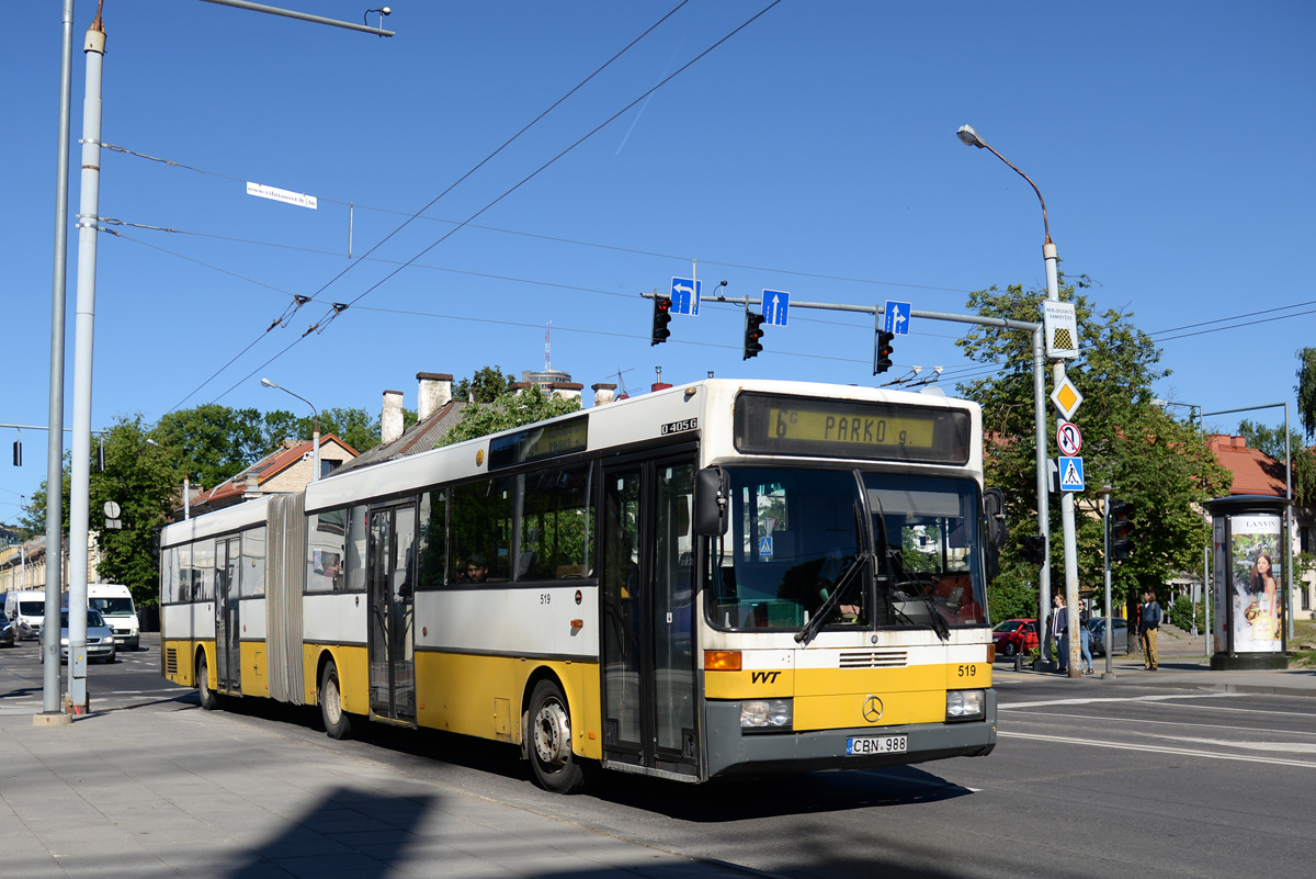 Литва, Mercedes-Benz O405G № 519