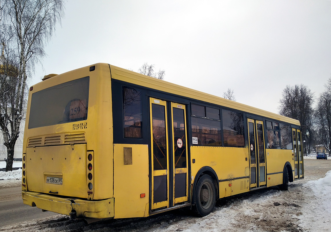 Тверская область, ЛиАЗ-5256.36 № М 138 ОК 69