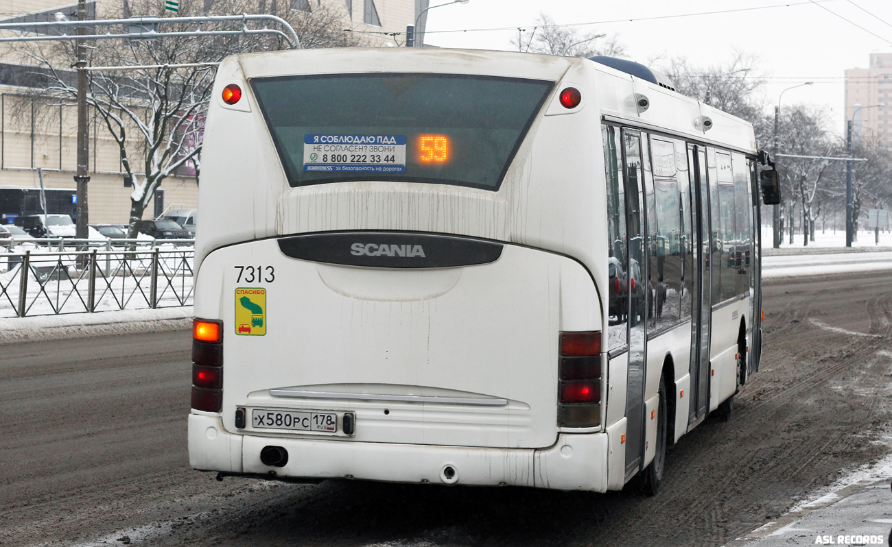 Санкт-Петербург, Scania OmniLink I (Скания-Питер) № 7313