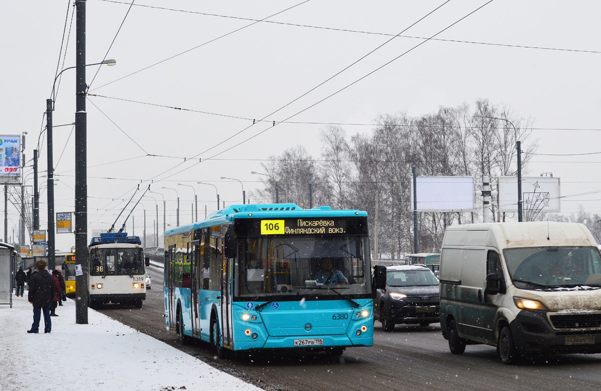 Санкт-Петербург, ЛиАЗ-5292.65 № 6380