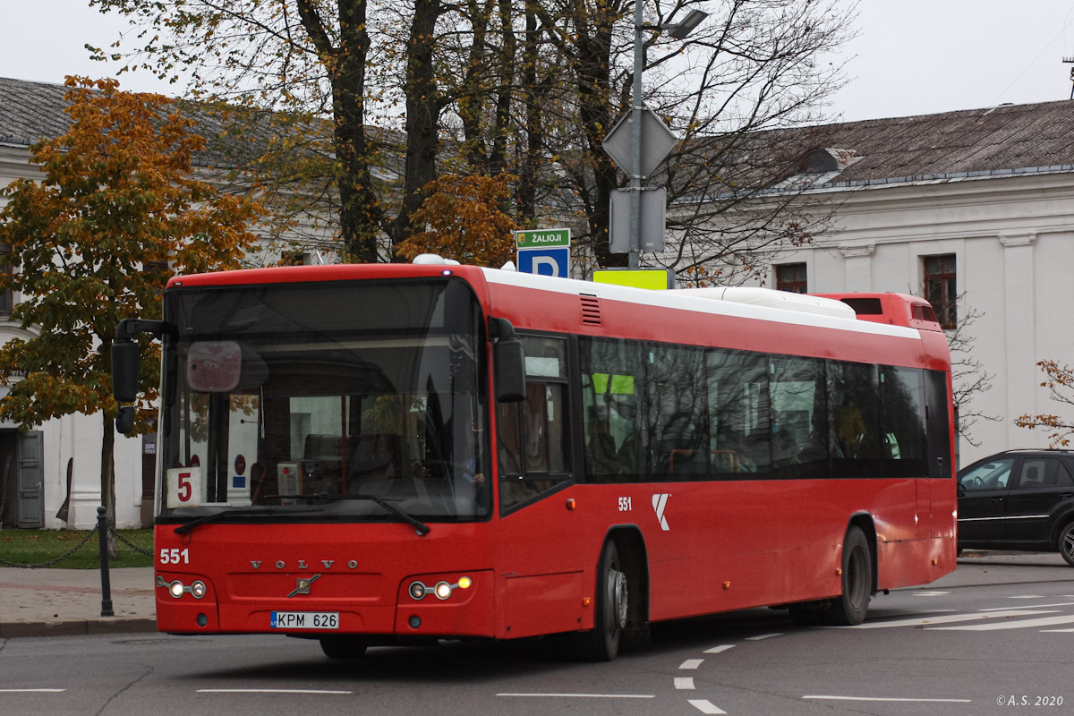 Литва, Volvo 7700 № 551