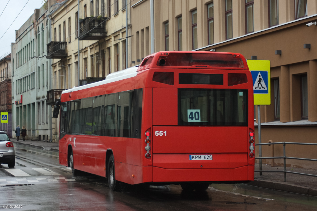 Литва, Volvo 7700 № 551