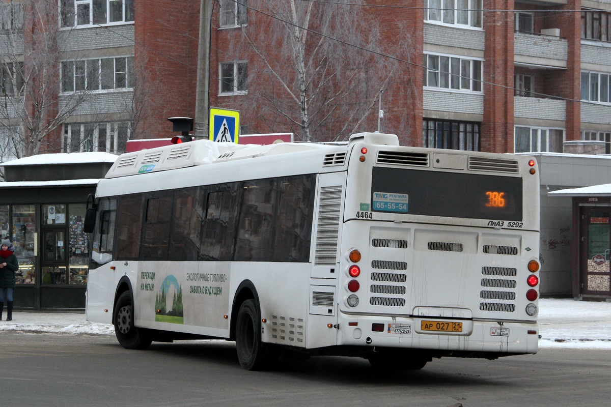 Санкт-Петербург, ЛиАЗ-5292.67 (CNG) № 4464