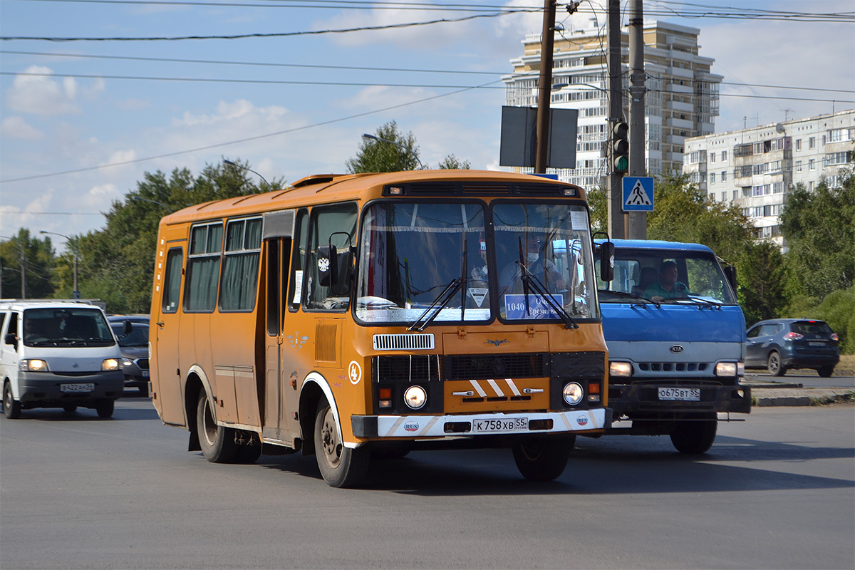 Омская область, ПАЗ-32053 № 4