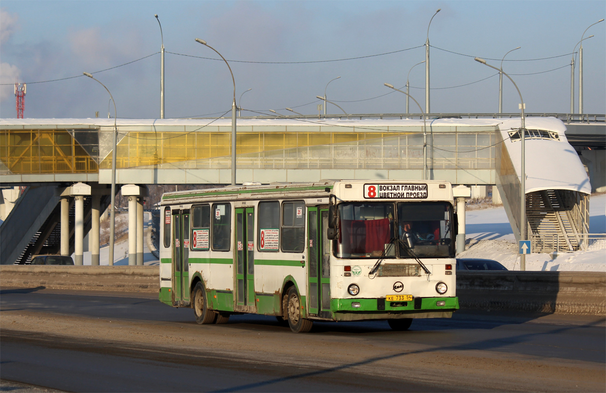 Новосибирская область, ЛиАЗ-5256.35 № КЕ 733 54