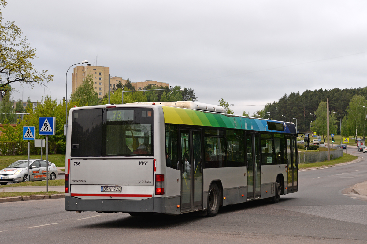 Литва, Volvo 7700 № 786